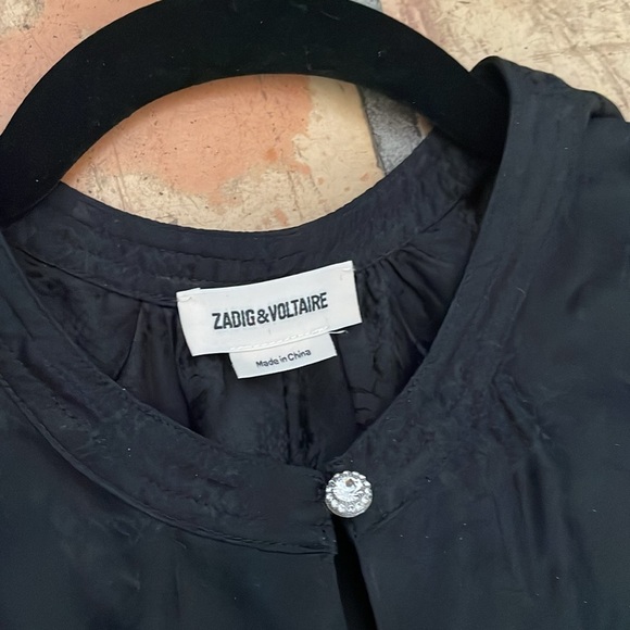 ZADIG & VOLTAIRE Roar Jac Python Jacquard Woven Maxi Silk Blend Dress Size Small - Picture 7 of 12